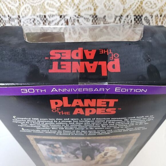 Vintage 90s Kenner Planet of the Apes Doll Action Figure Dr Zaius New Old Stock - Picture 5 of 12